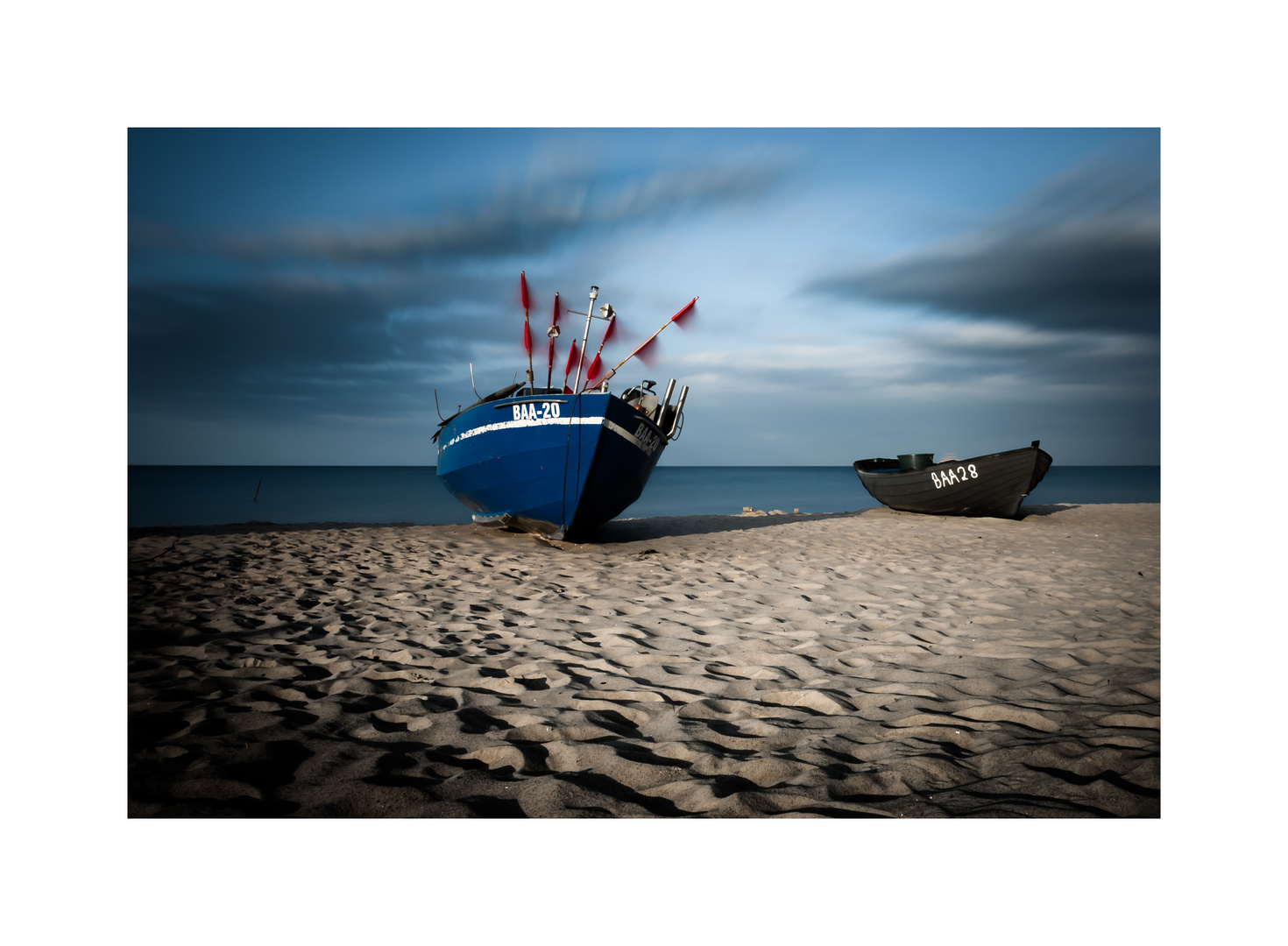 Abends am Strand