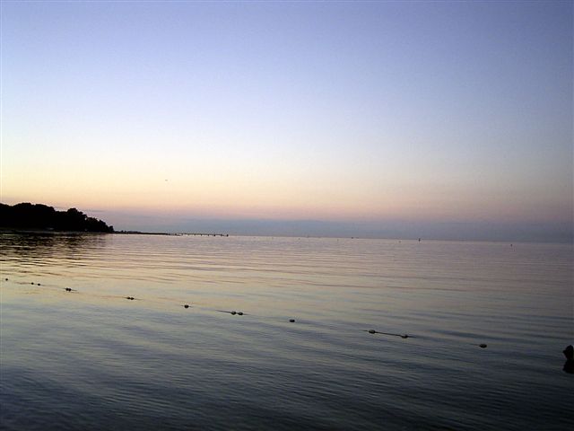 Abends am Strand