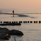 Abends am Strand