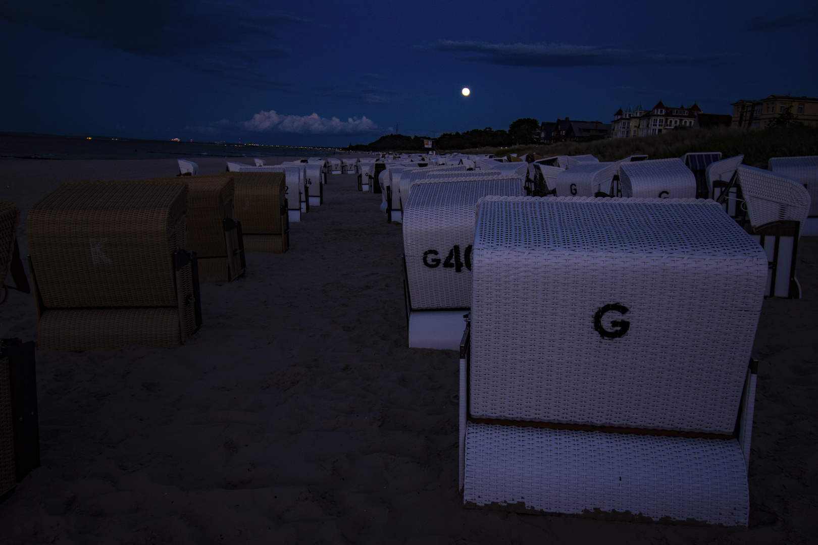 Abends am Strand