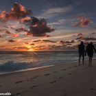 Abends am Strand