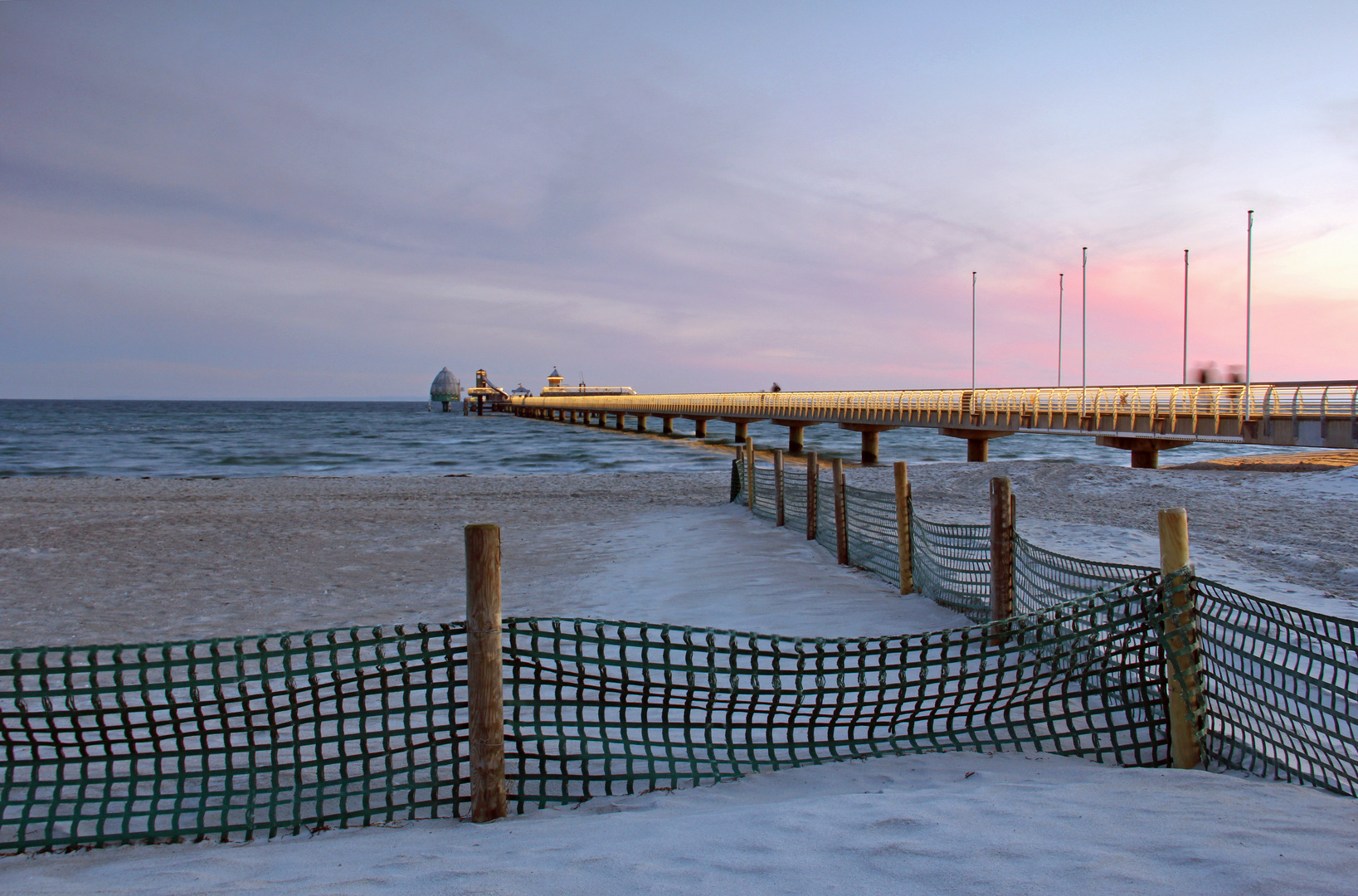 Abends am Strand