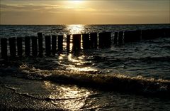 Abends am Strand