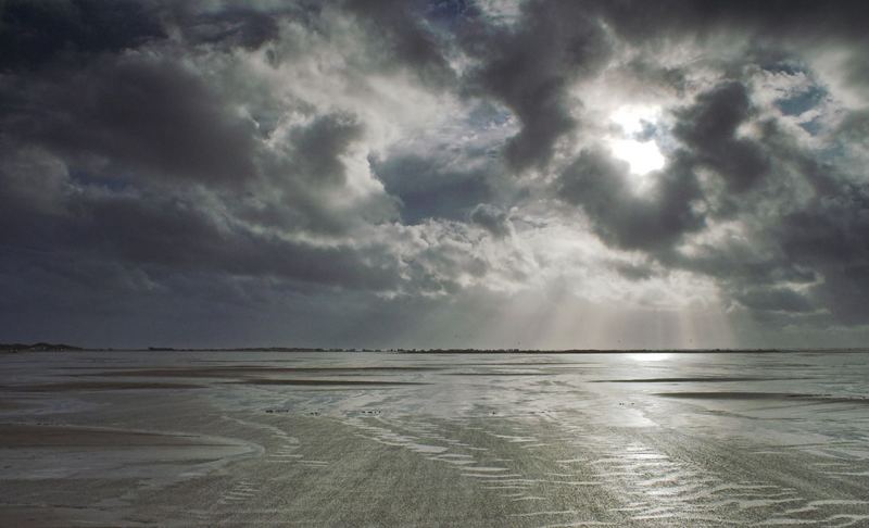 abends am Strand