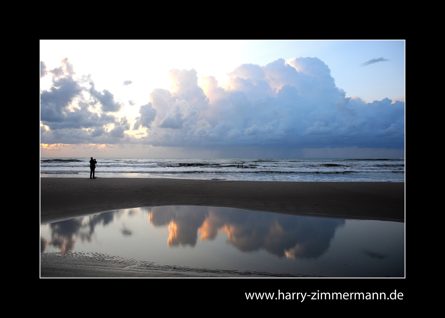 Abends am Strand