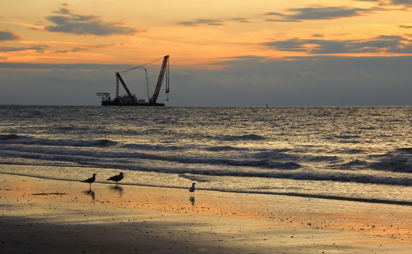 Abends am Strand...