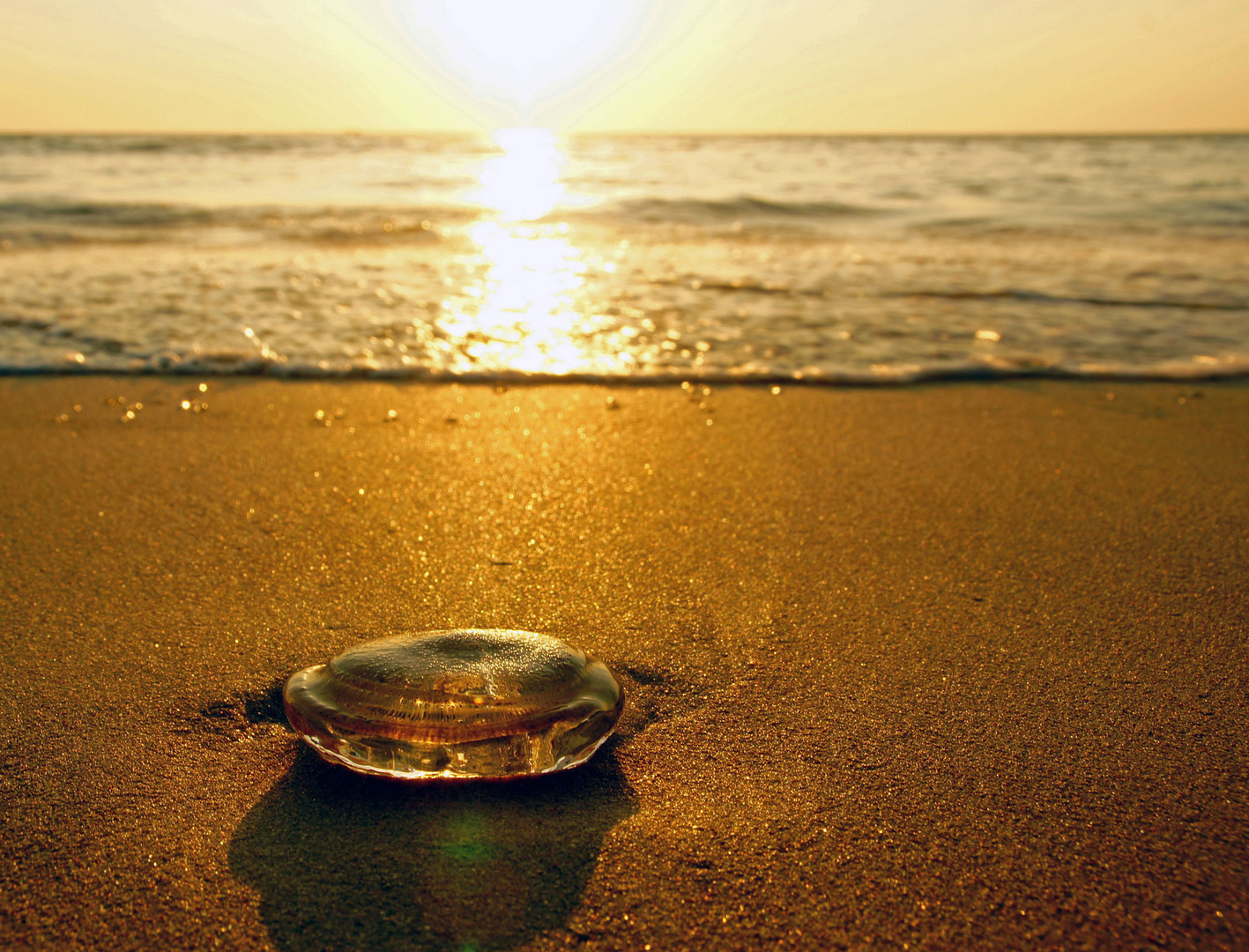 abends am Strand