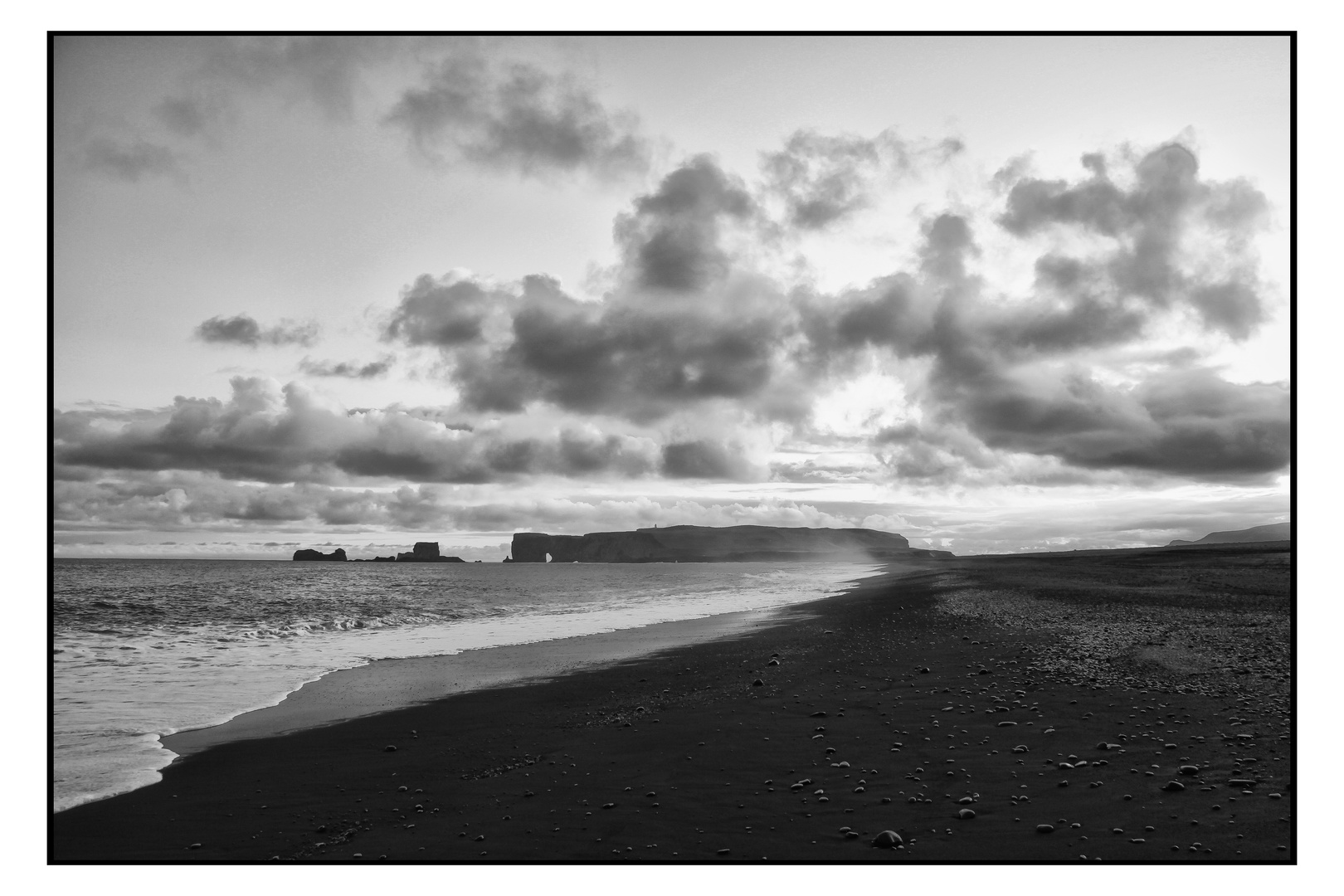 Abends am Strand