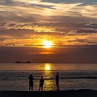 Abends am Strand