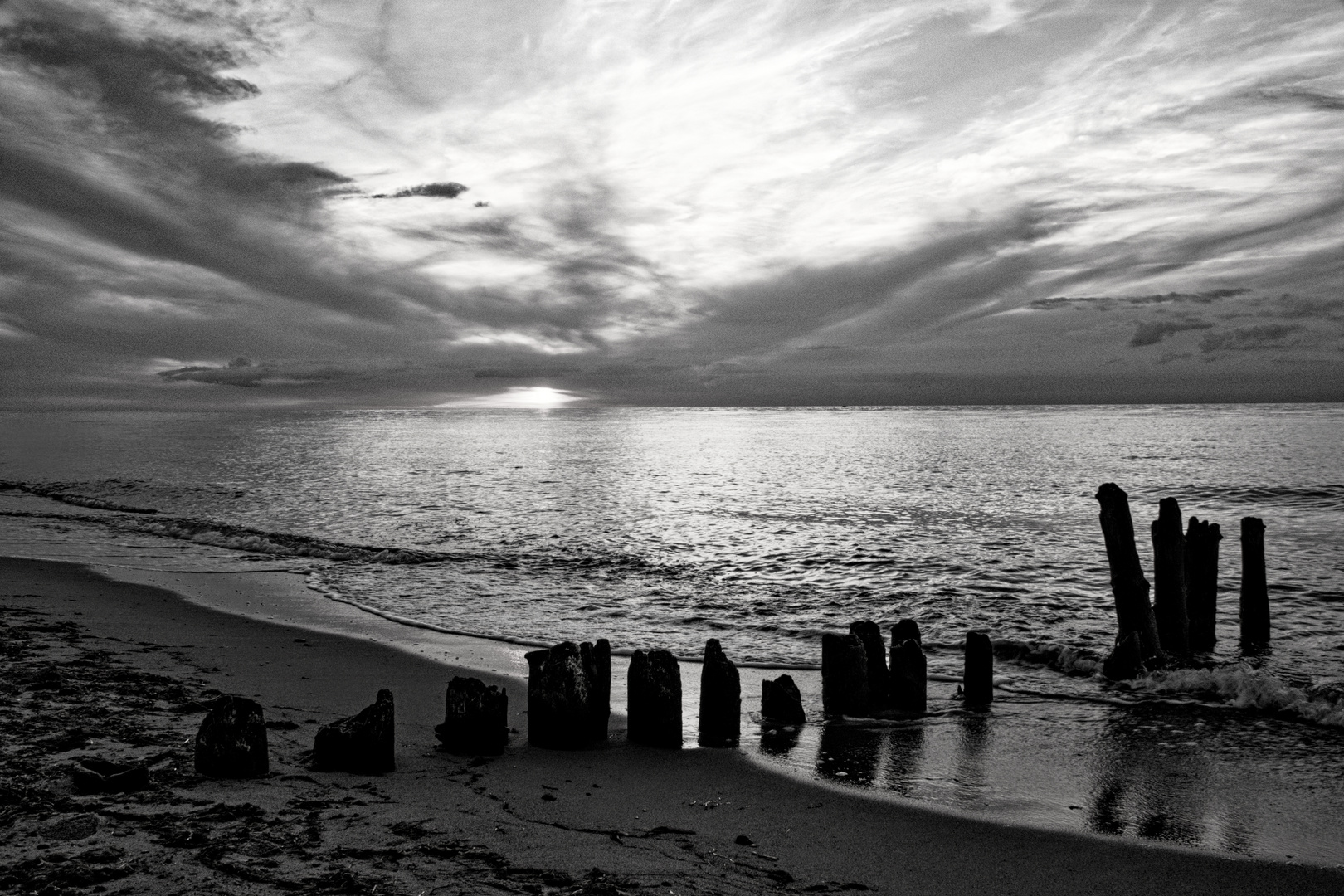 abends am strand