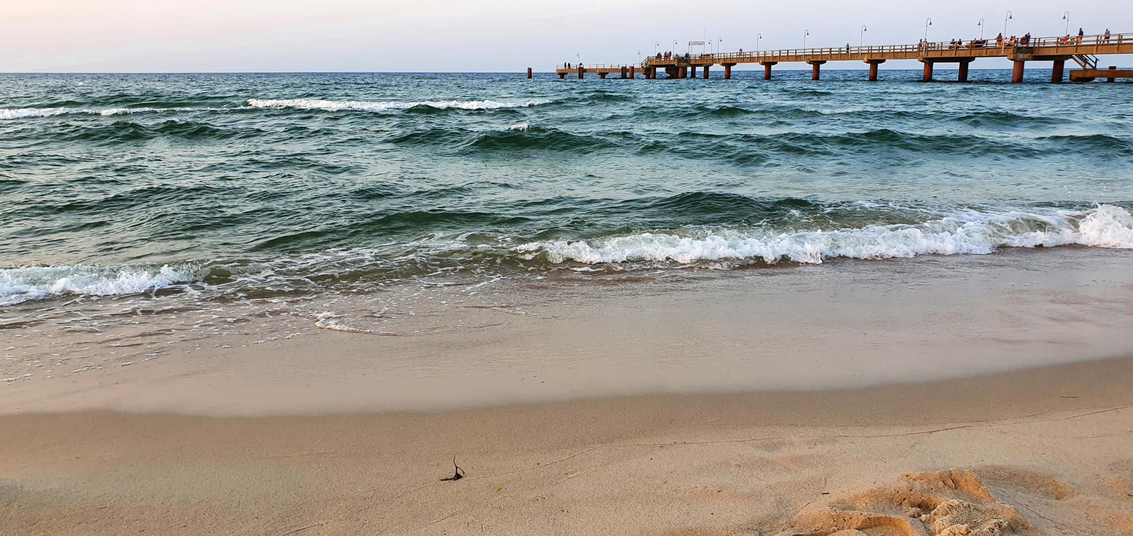 Abends am Strand**