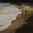 Abends am Strand