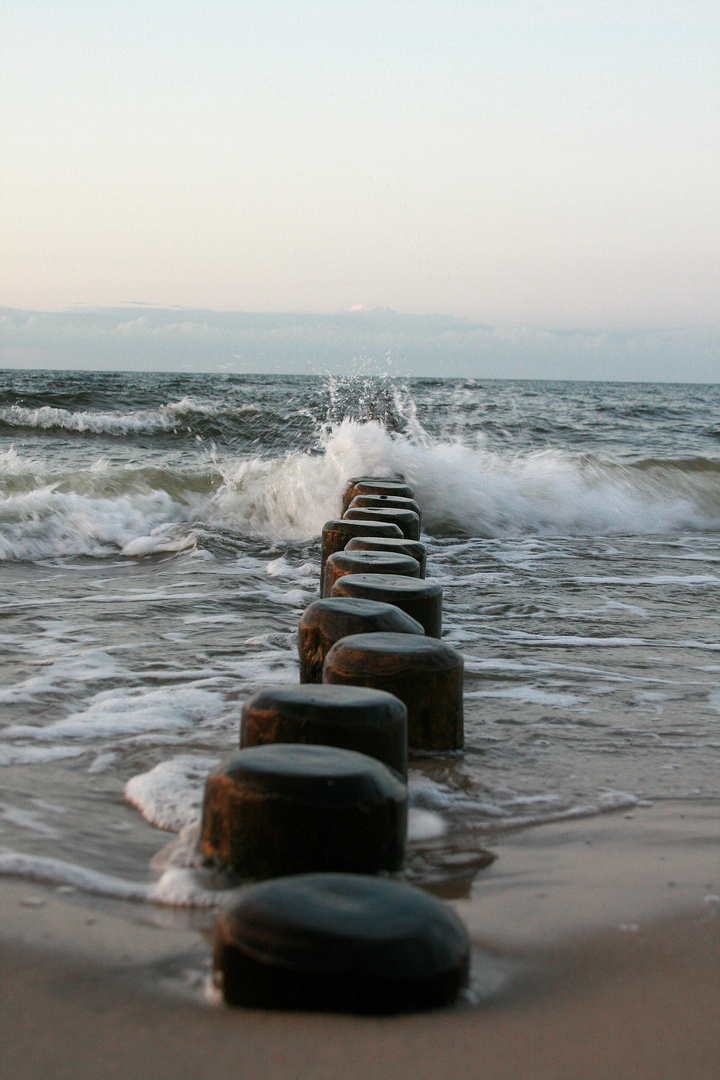 Abends am Strand