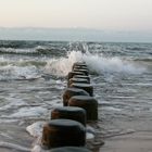 Abends am Strand