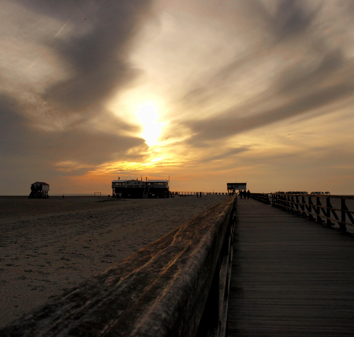 Abends am Strand in SPO