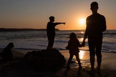 Abends am Strand Swakopmund