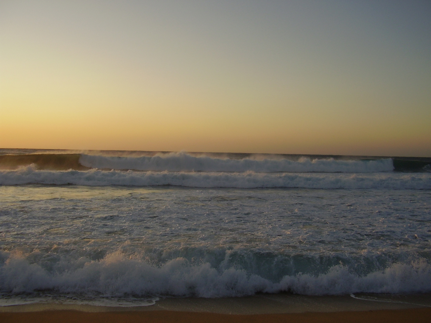 Abends am Strand von Algajola