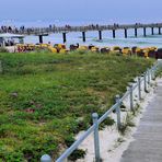 Abends am Strand von Binz