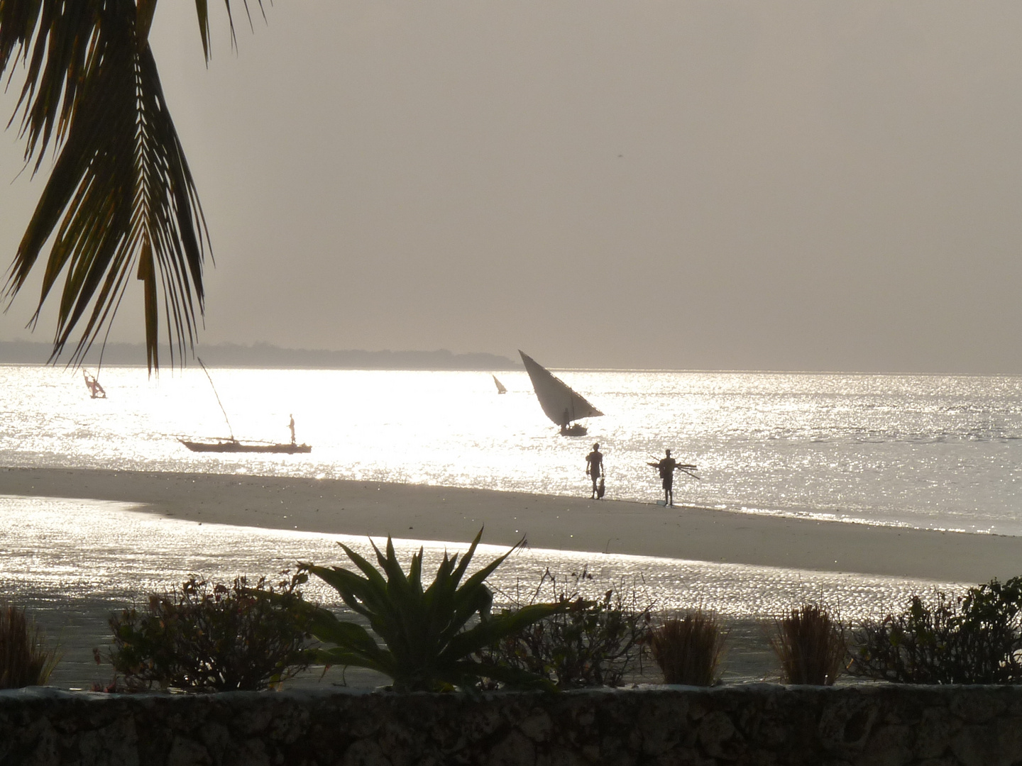 Abends am Strand von Daressalam