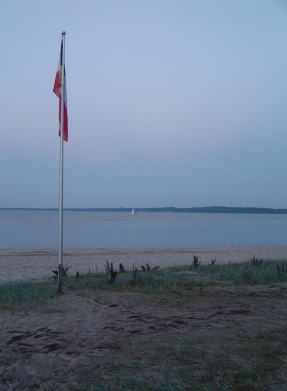 abends am strand von eckernförde