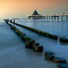 Abends am Strand von Heringsdorf - Usedom