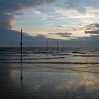 Abends am Strand von Langeoog