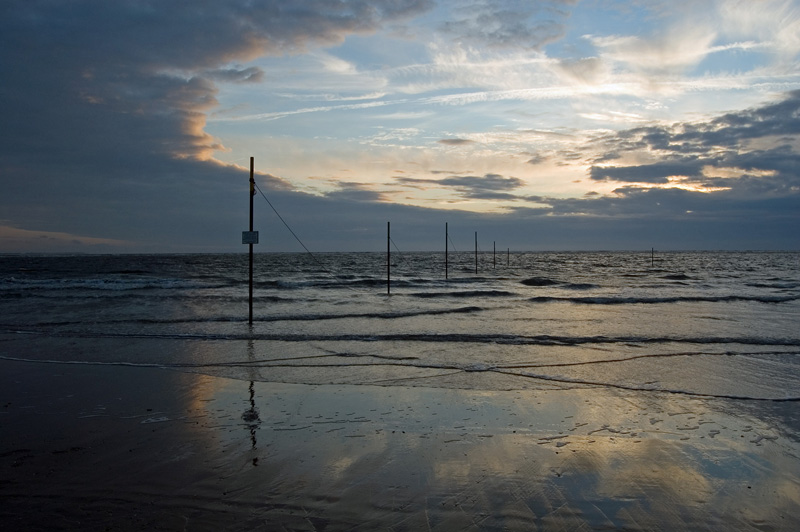 Abends am Strand von Langeoog