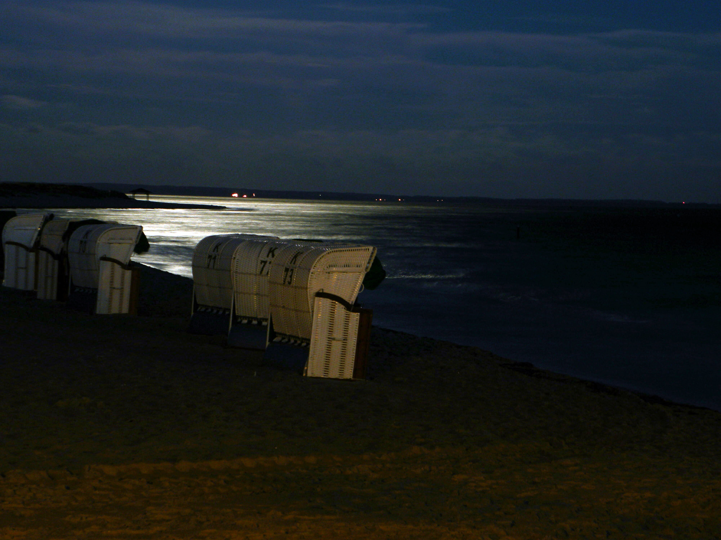 Abends am Strand von Pelzerhaken