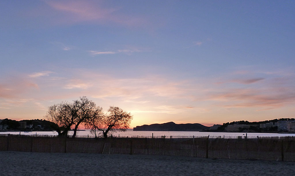 Abends am Strand von Santa Ponsa