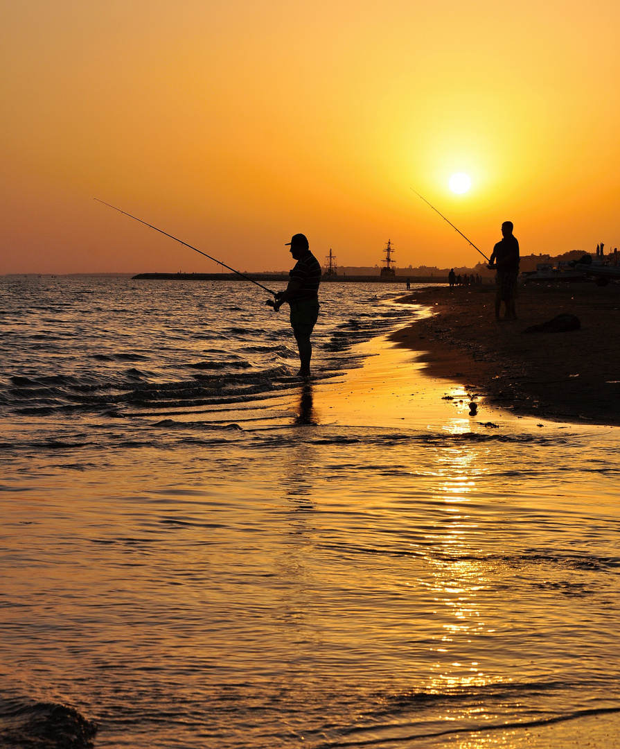 Abends am Strand von Side