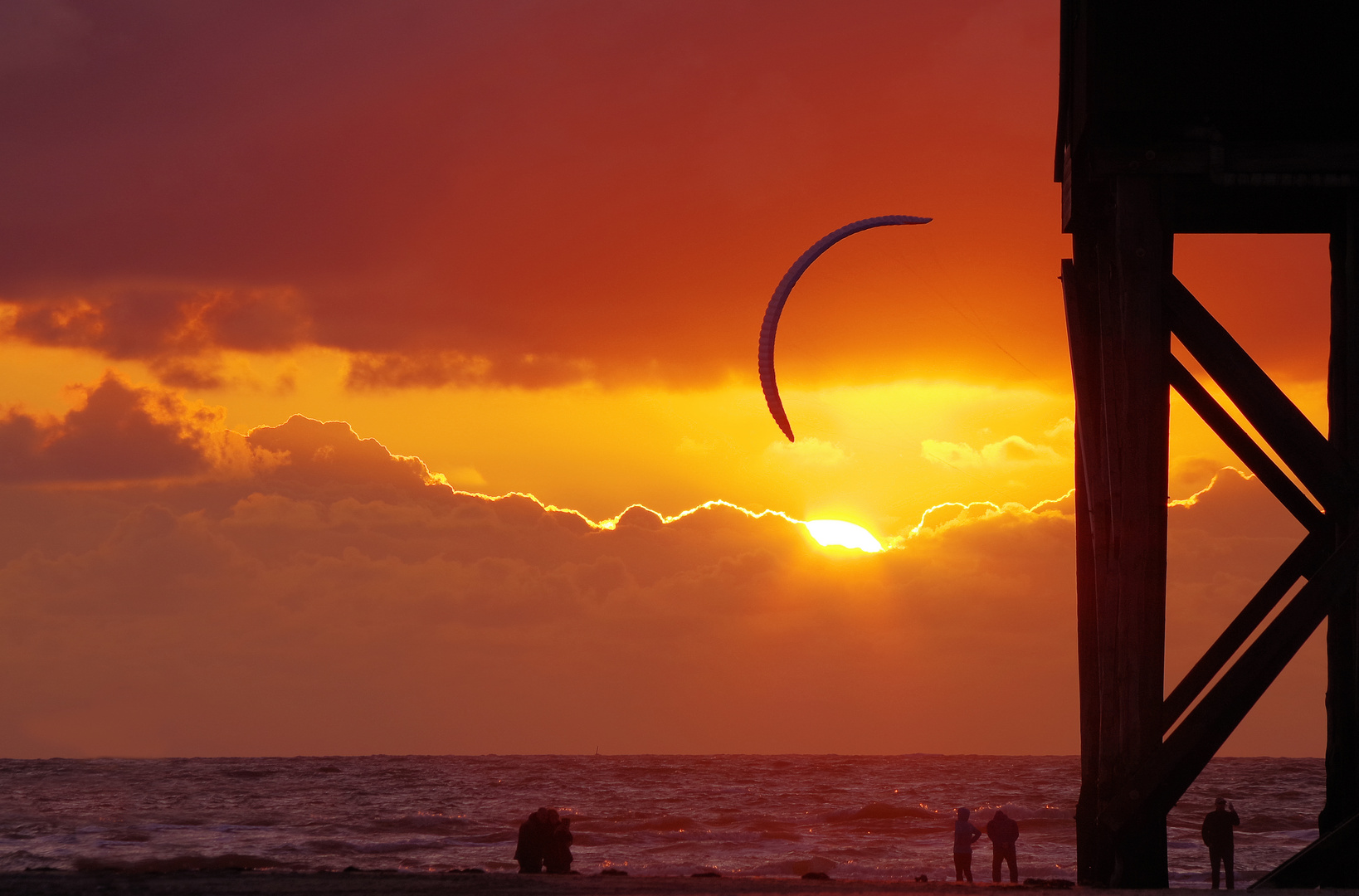 Abends am Strand von SPO