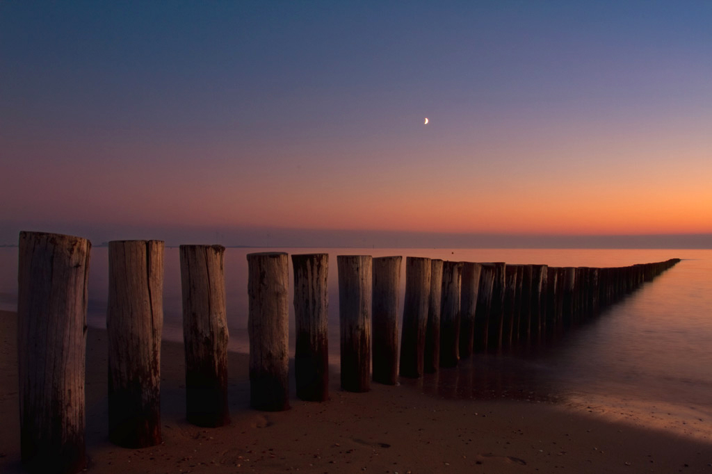 Abends am Strand von Westenschouwen