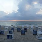 Abends am Strand von Westerland