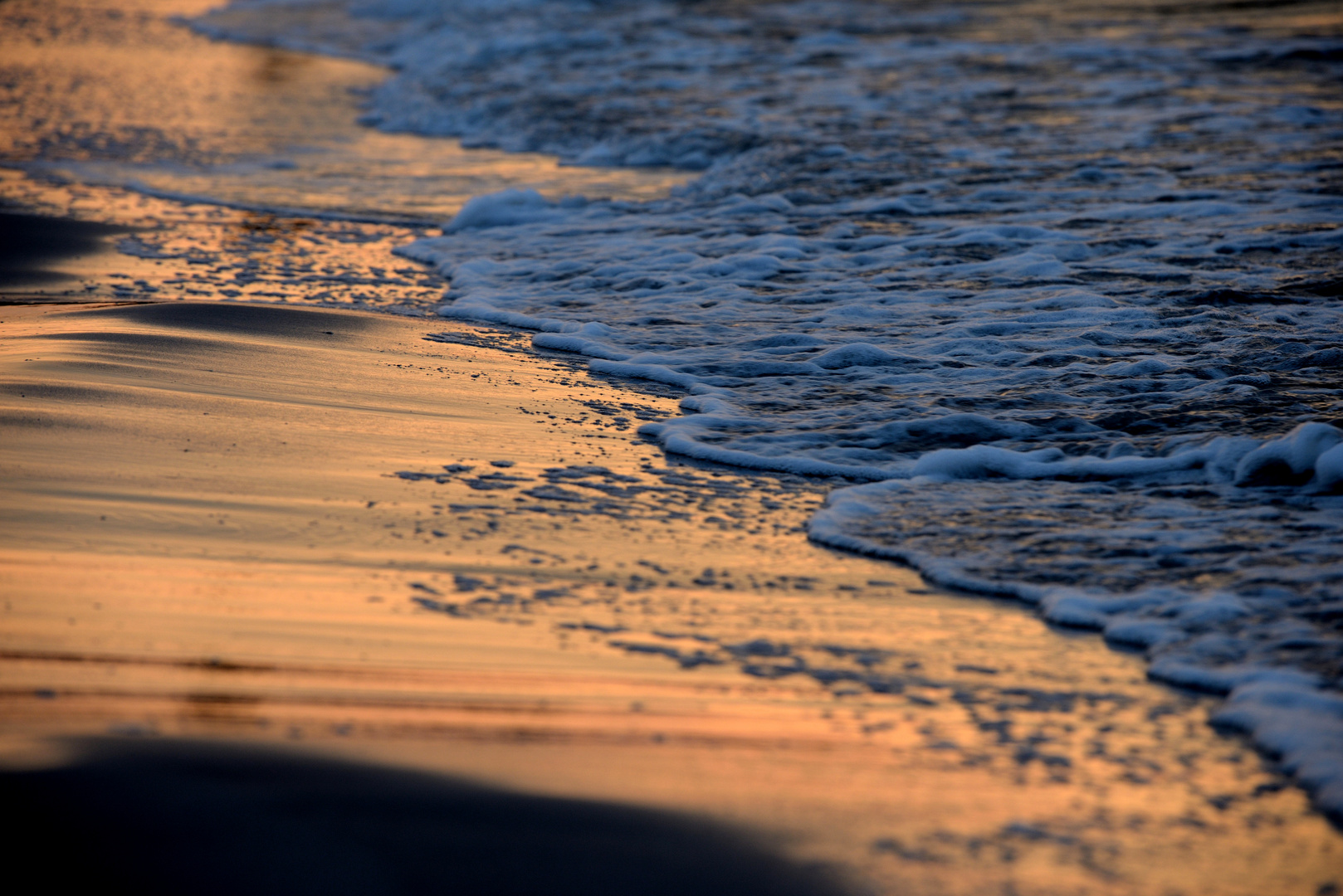 Abends am Strand von Wustrow/Ostsee