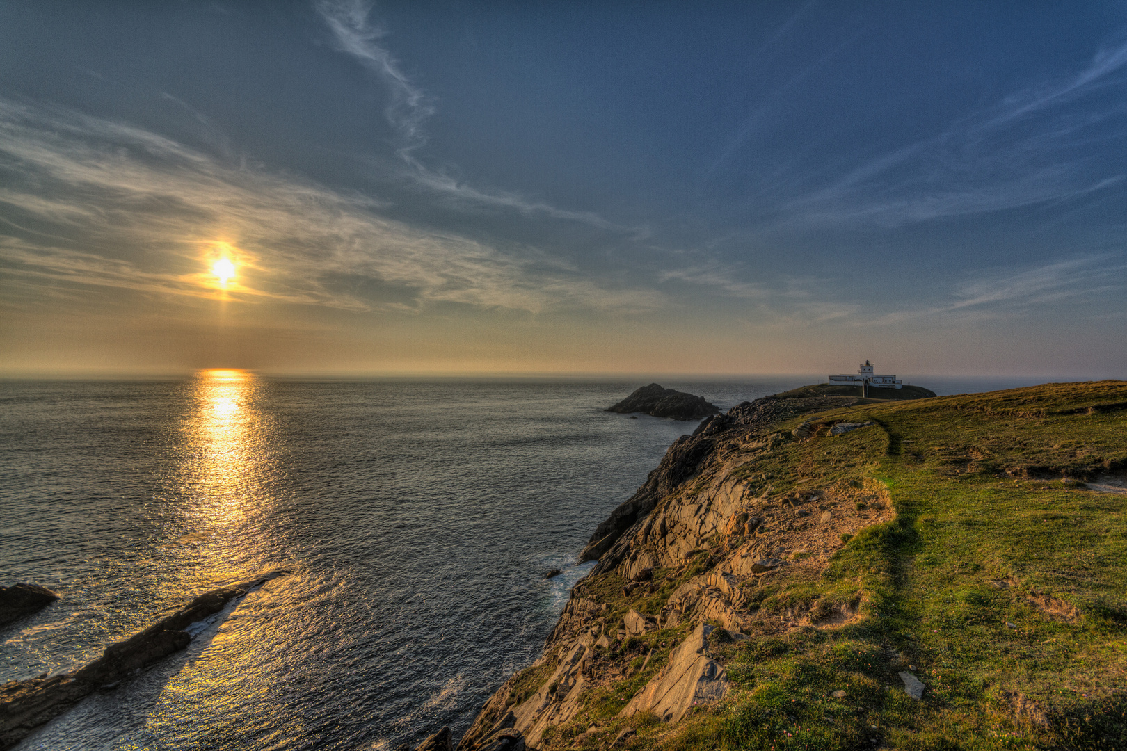 Abends am Strathy Point