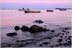 Abends am Südstrand von Göhren