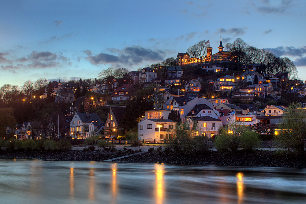 Abends am Süllberg