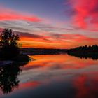 Abends am Tachinger See