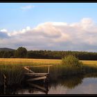 Abends am Teich