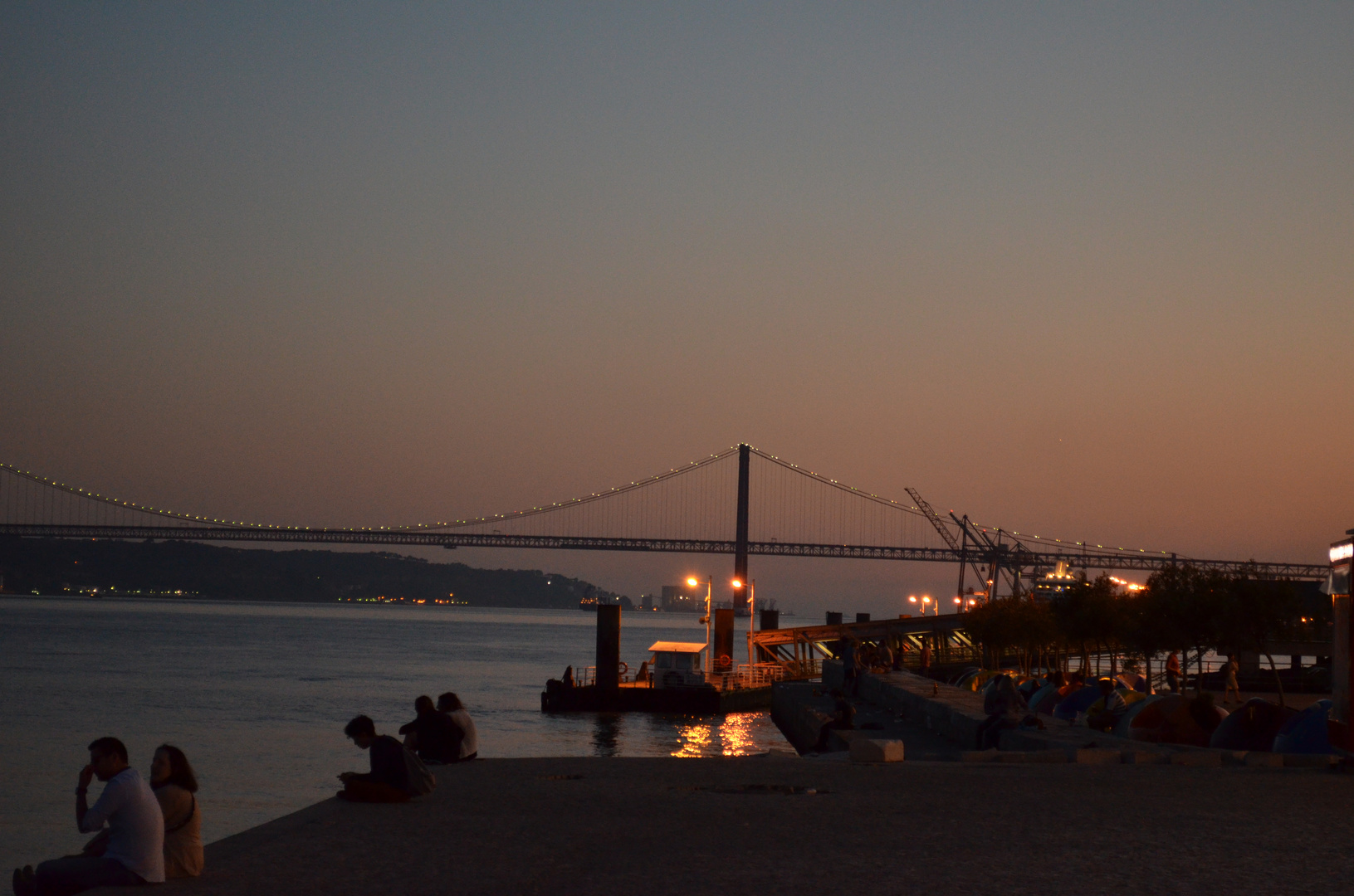 Abends am Tejo