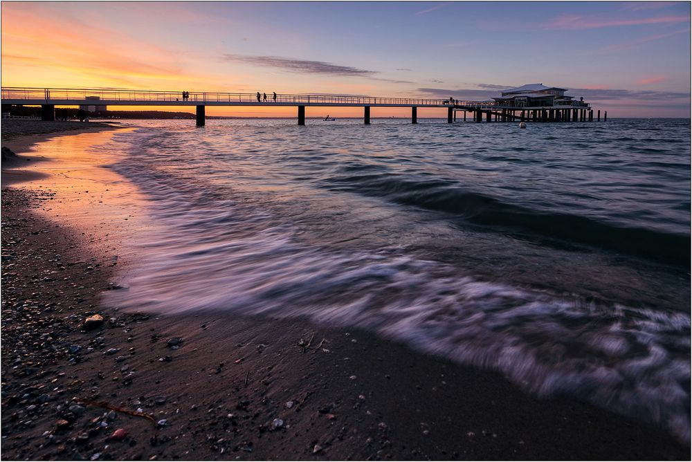 Abends am Timmendorfer Strand...