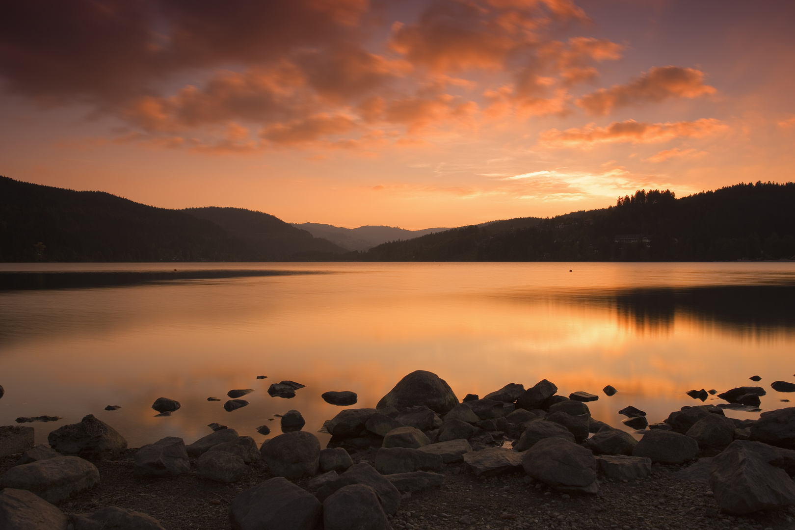 Abends am Titisee