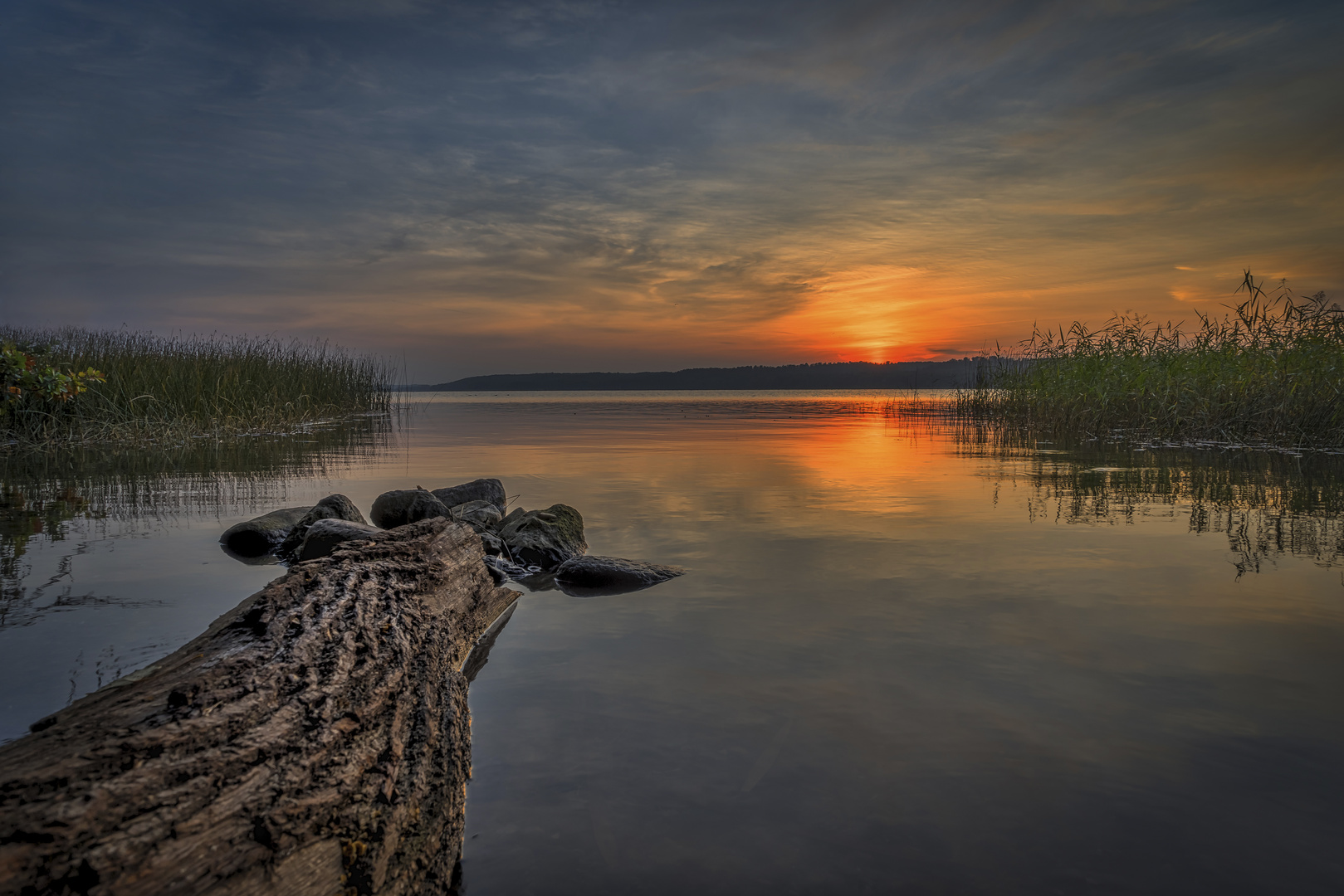 Abends am Tollensesee