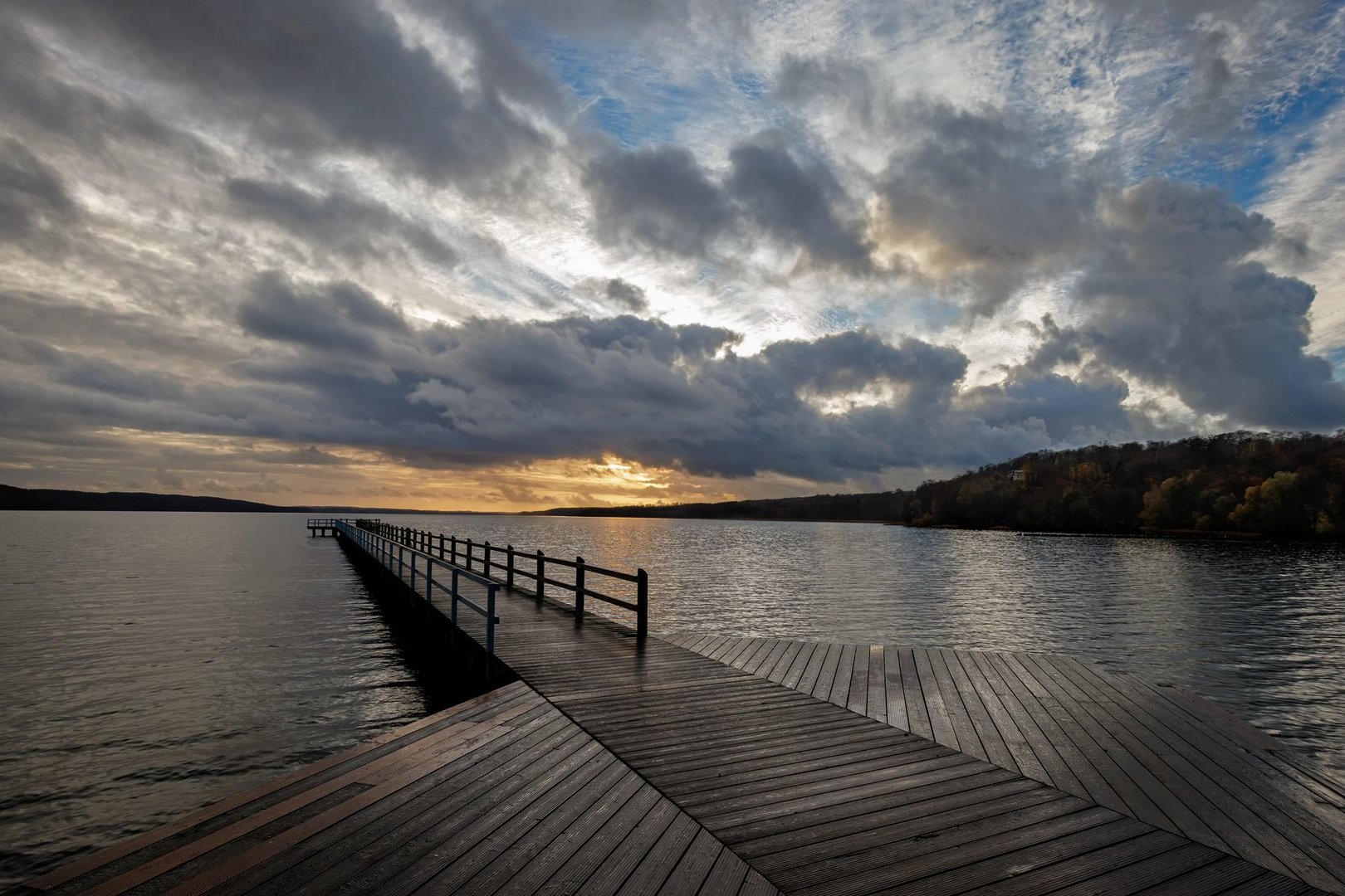 abends am Tollensesee