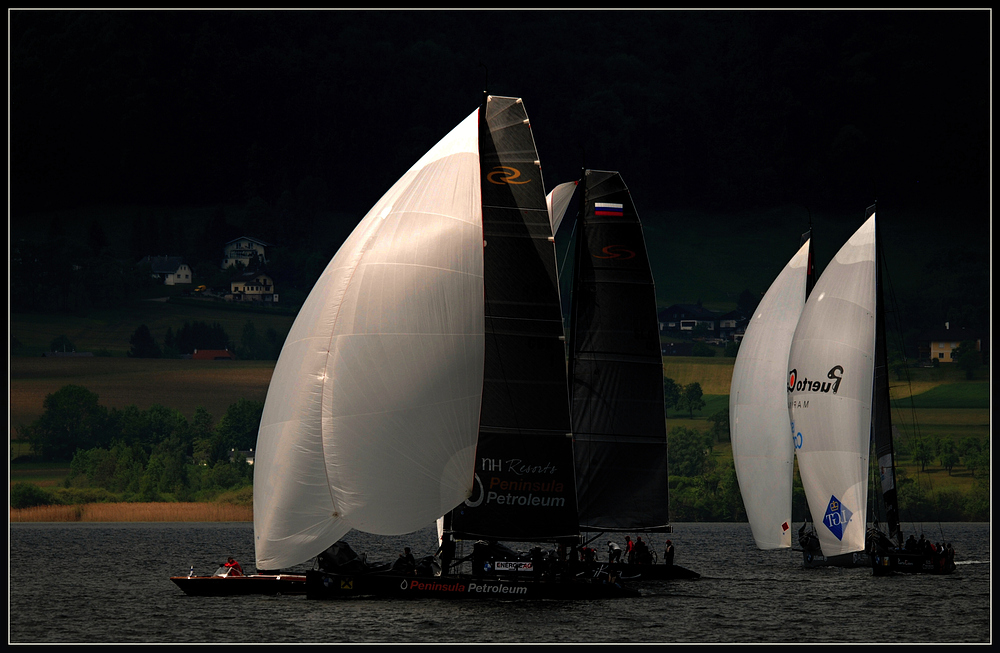 Abends am Traunsee