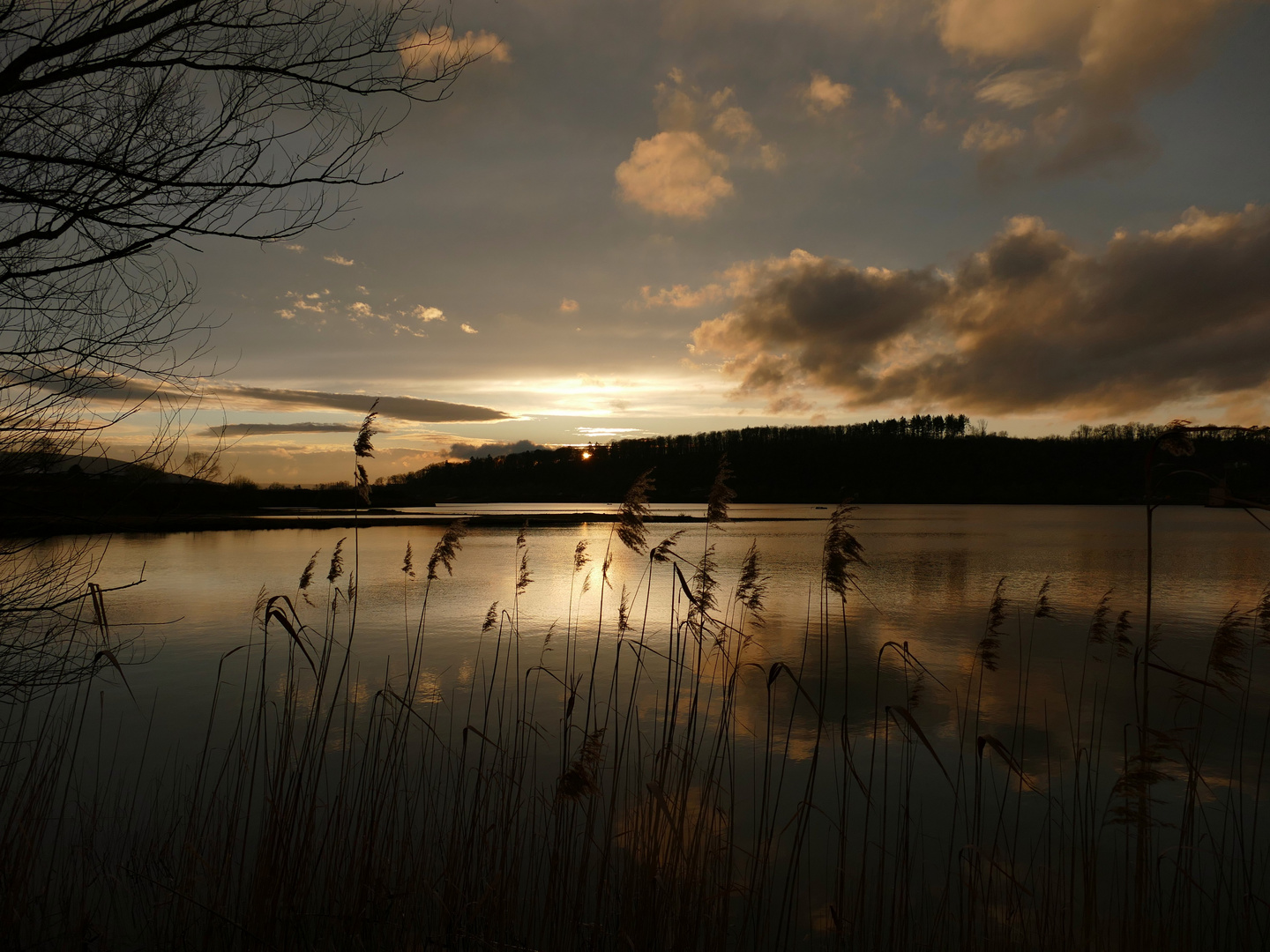 Abends am Tündern See