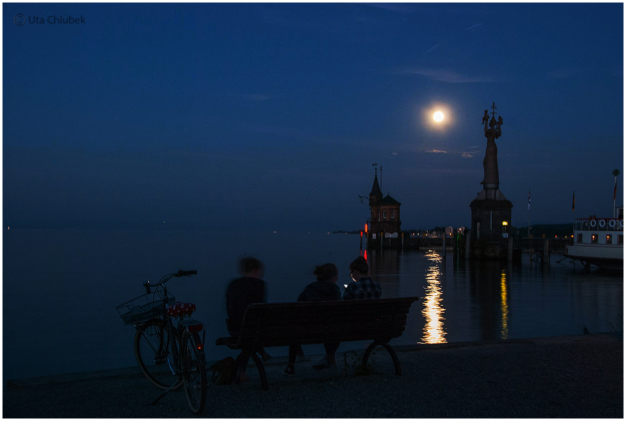 abends am ufer