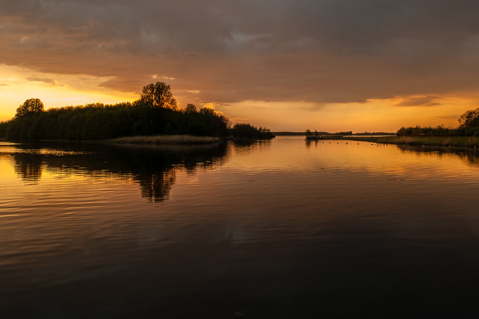 Abends am Versemeer