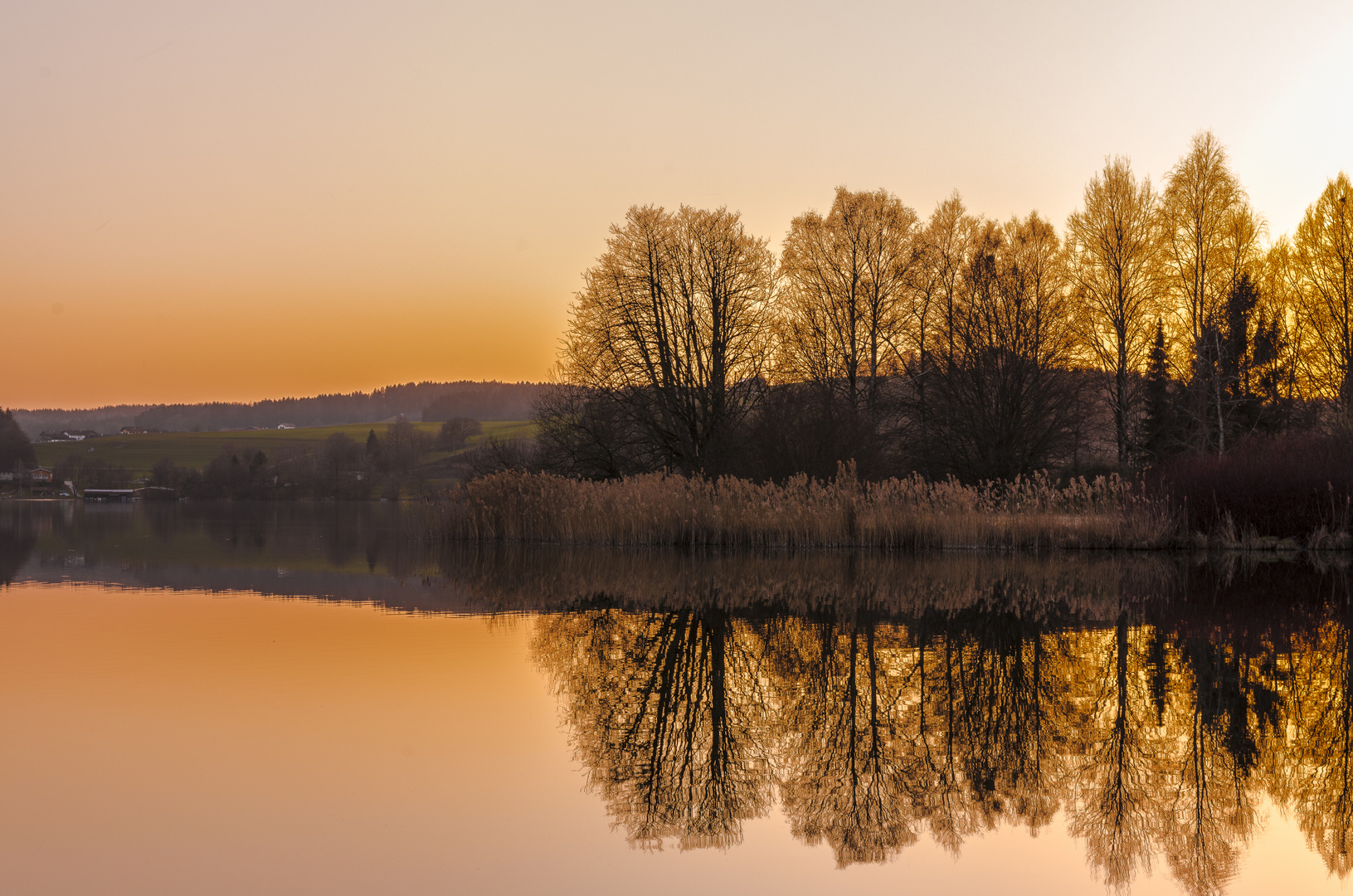 Abends am Waginger See