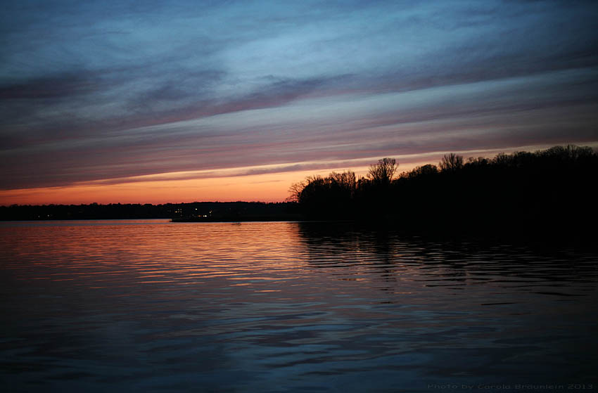 Abends am Wannsee...